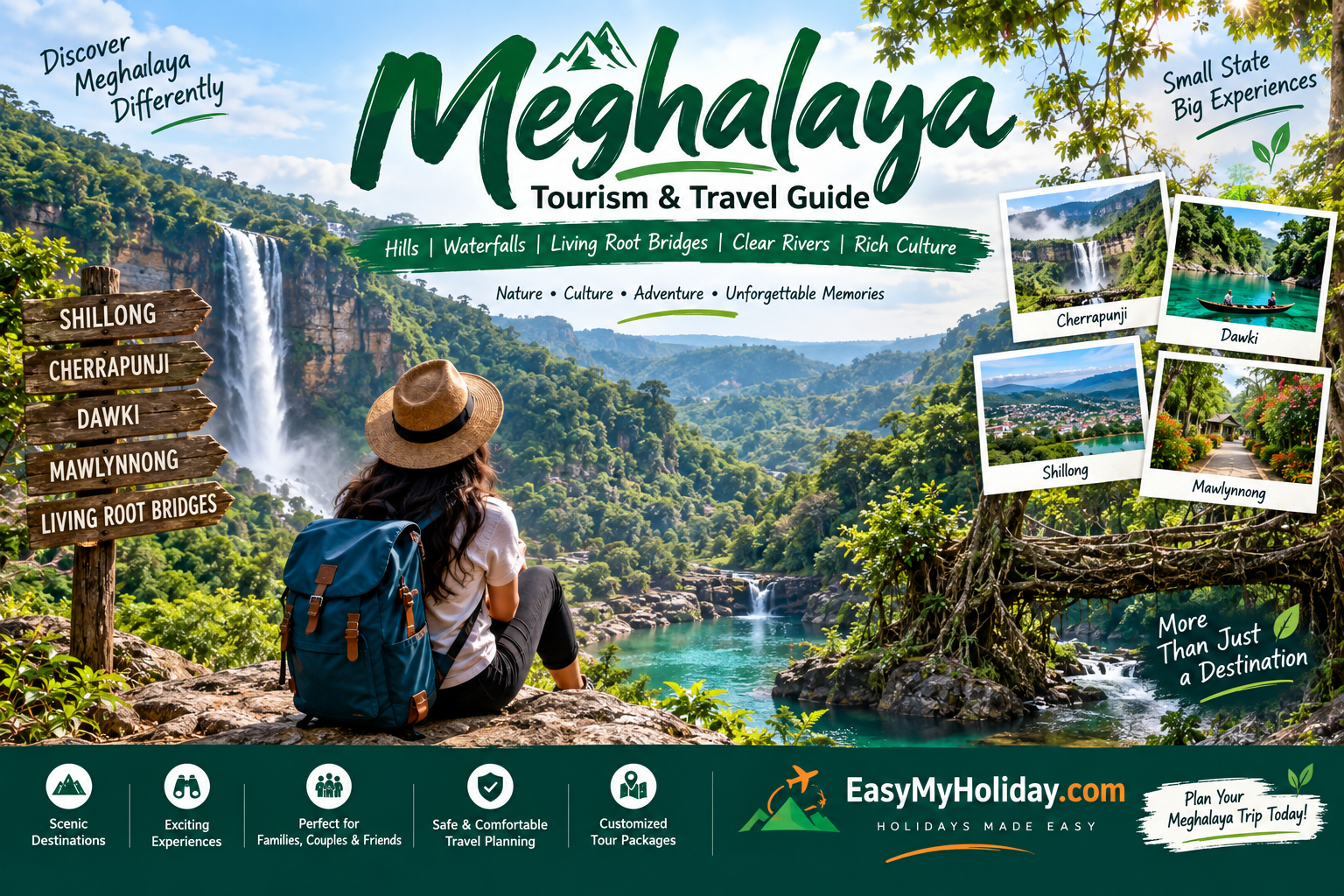 Enchanting Meghalaya (Shillong, Cherrapunji & Dawki)